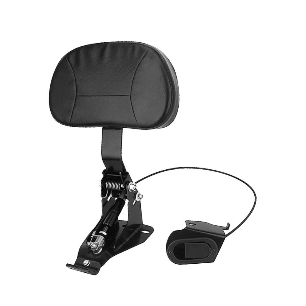 Motorcycle Passenger Backrest Pad With Driver Support For Harley Touring Cvo Street Road Glide 20092023 9347817500240