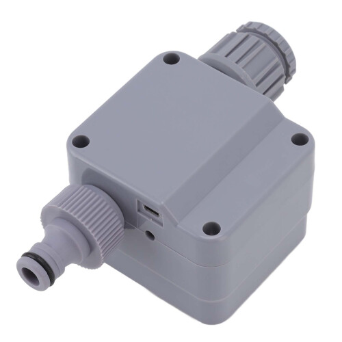 Irrigation Water Timer for Lawns & Gardens Remote Control USB Power System 2