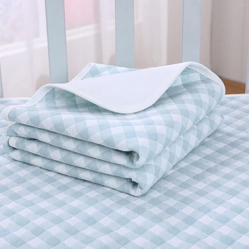 Waterproof Leak Proof Absorbent Pad Incontinence Bed Pad NonSlip 4Layer Reusable Washable 100x150 Cm Model B