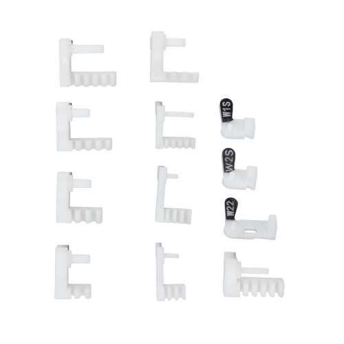 12Pcs Hard Drive Replacement Head Tool Set ABS Data Recovery Repair Kit