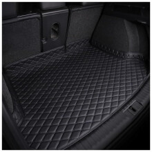 Trunk Mat Waterproof Leather Cargo Liner for Mazda CX5 20172024 Anti Scratch Non Slip Black