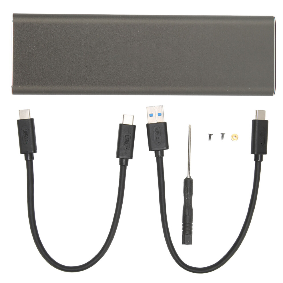 Nvme Ssd Portable Converter, Aluminium Alloy Design Offers Superior Durability And Heat Dissipation For M.2 Nvme Sata Pcie M Key And B&M Key Drives, 9159805659171