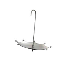 Regenschirmförmiger Eisen-Garten-Vogelhäuschen 14x18 cm - Wetterfeste Garten- und Hofdekoration
