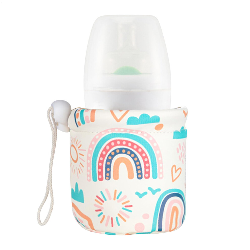 Baby Bottle Warmer with Insulated Sleeve, Thermal Breastmilk Cover for Travel, Stroller, 120ml
