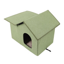 Katzenhaus für Katzen im Freien, faltbar,
