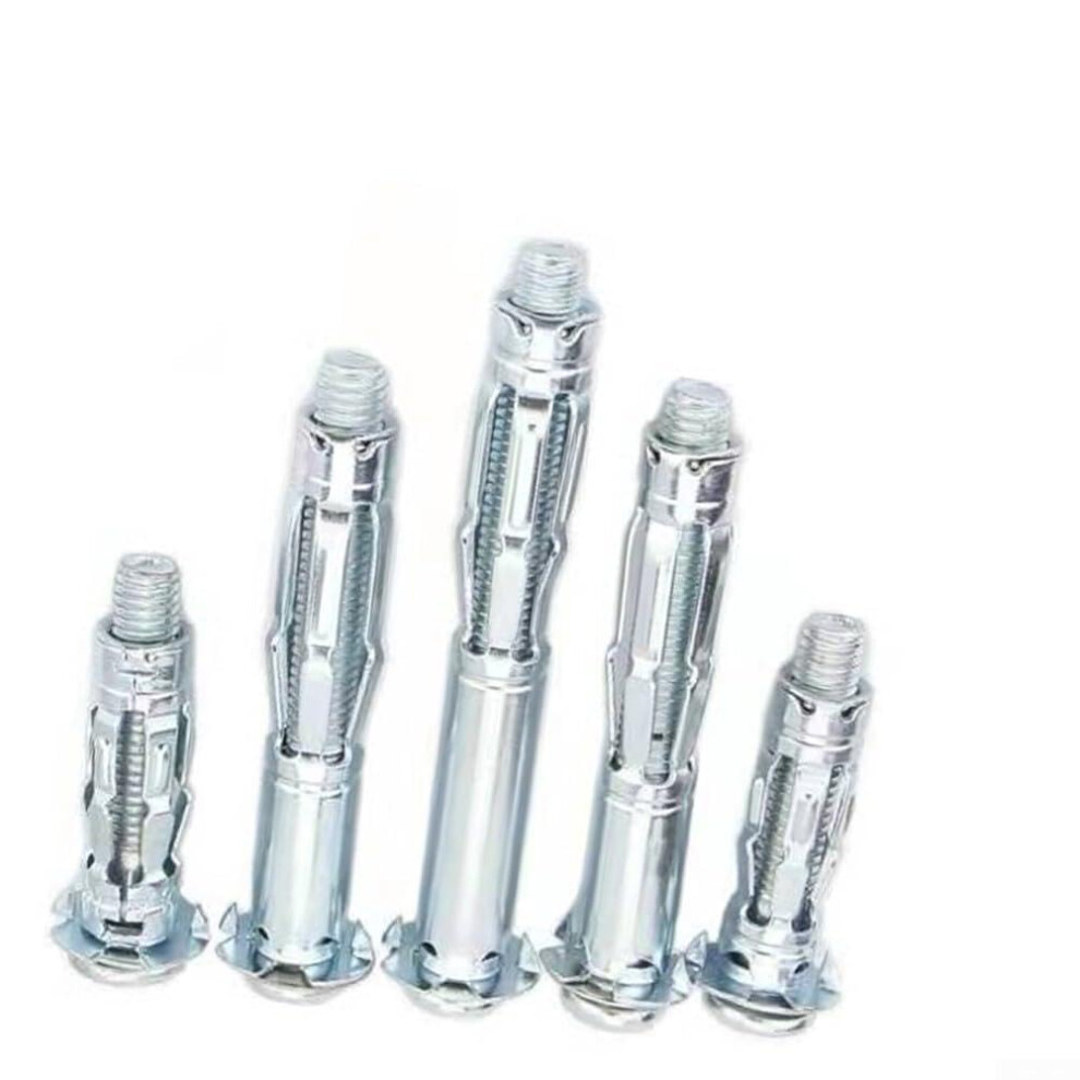 10Pcs Heavy Duty Wall Anchors M4x32mm With AntiâRotation Teeth For Secure Plasterboard Fixing 9382693212276