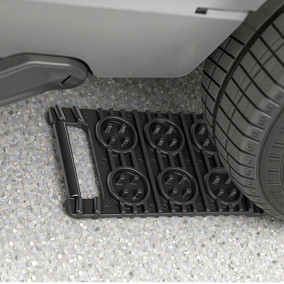 Tire Traction Boards With Enhanced Antislip Grip For Rapid Offroad Recovery On Snow Sand And Mud 9199774063104