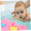 Bath Cushion Mat Soft Supportive Bath Sponge for Newborns Comfortable Bathtub Mat Random Style 4