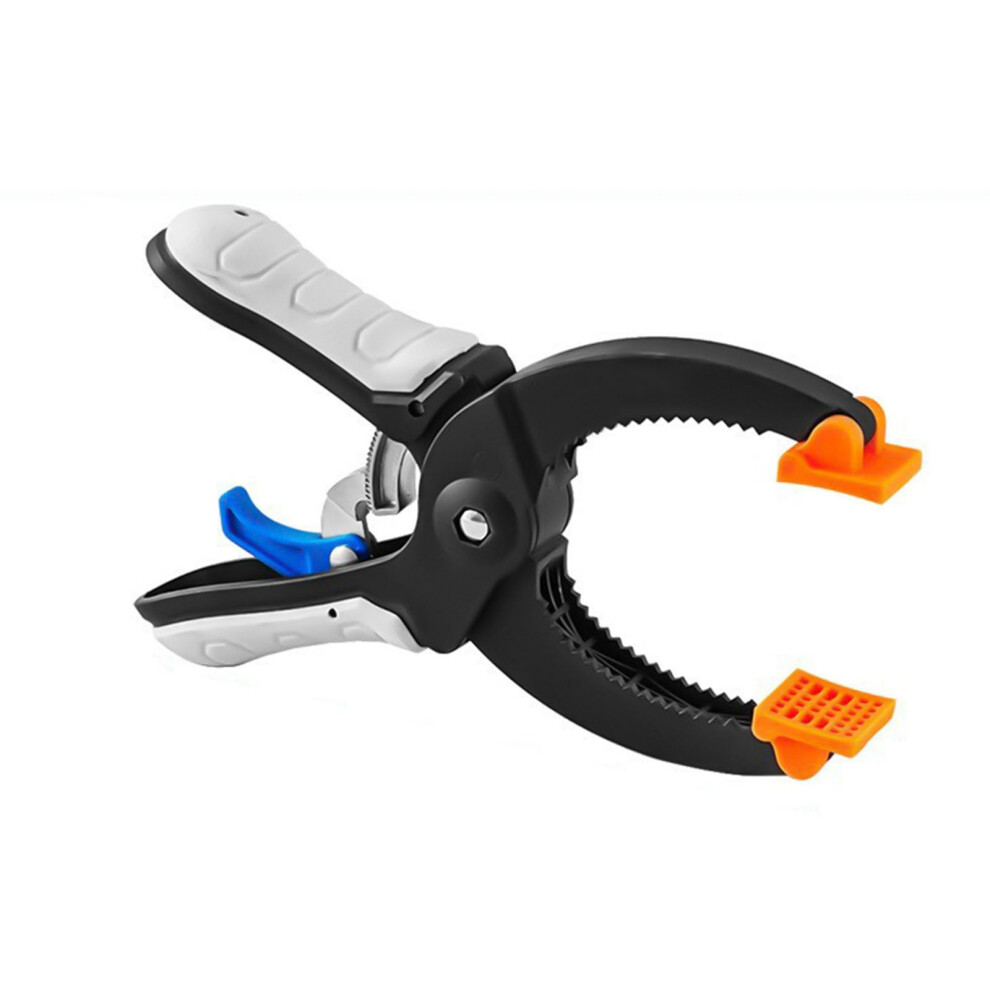 Heavy Duty Spring Clamps 6/8 Inch With Secure Ratcheting Lock For Woodworking And Backdrop Holding 9199774063180