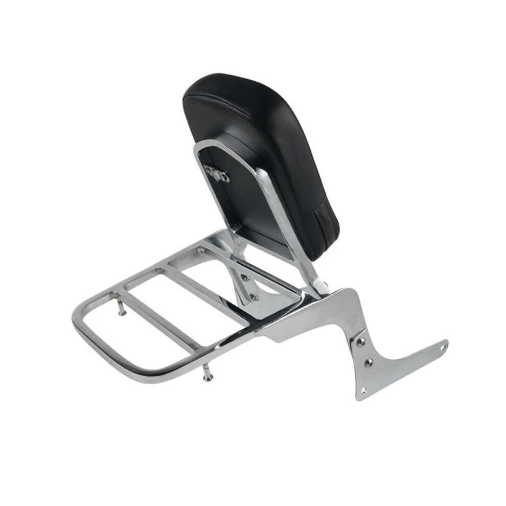Motorcycle Backrest And Luggage Rack For Honda Rebel 250 Cmx250c 19962015 Passenger Comfort 9347817501209