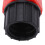 Boot Luftventil-Adapterset — 4 Düsen, Nylon/Legierung, Rot 5