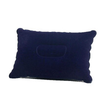 Outdoor Portable Folding Inflatable Pillow Double Sided Flocking Mini Pillow For Camping Plane Travel Office P6w4 Kamp Hiking