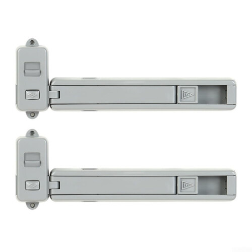 Window Safety Lock For Child And Pet Protection, Adjustable Design, Fits Various Window Types, 2pcs