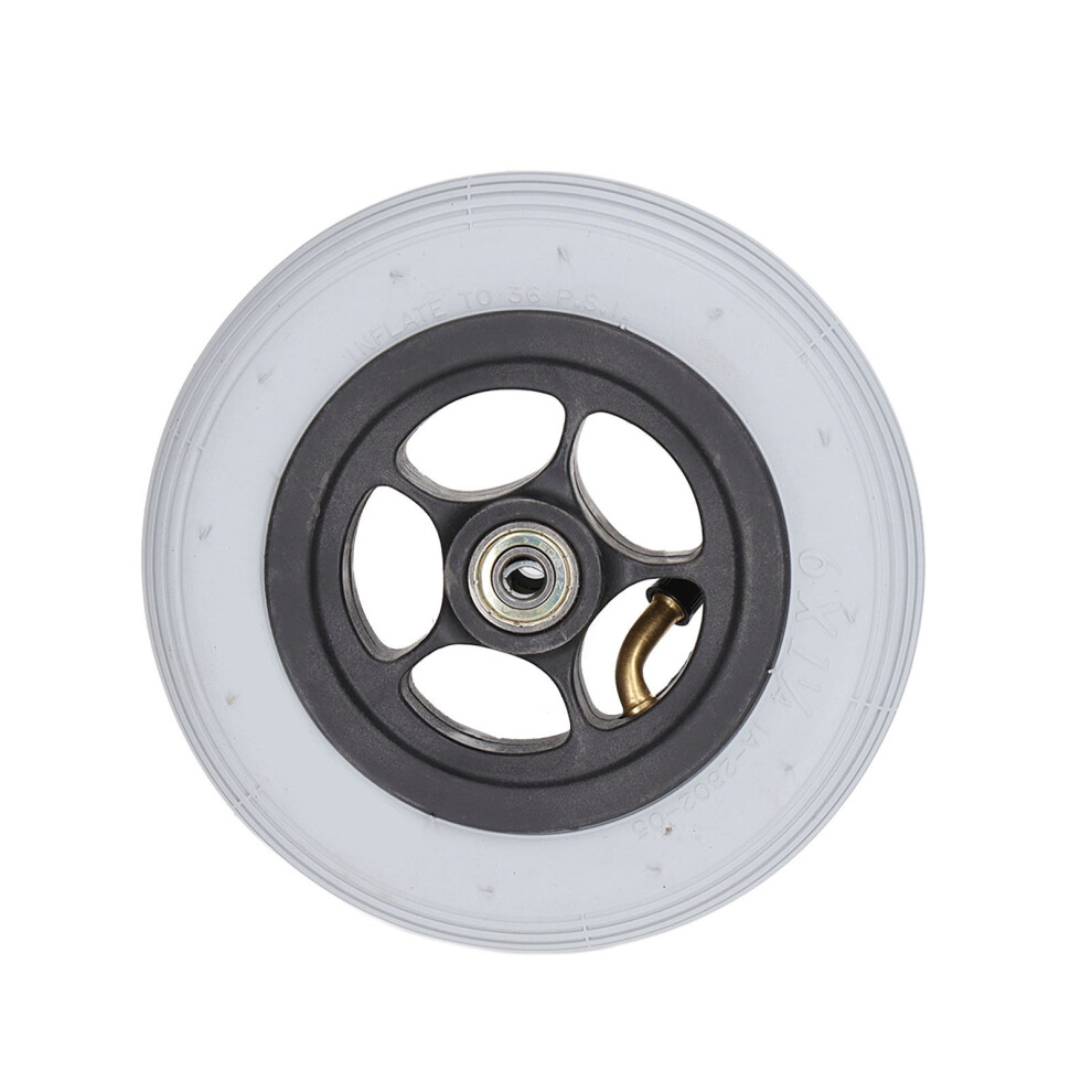 6in Electric Wheelchair Replacement Wheel Non-Slip Rubber Easy Install