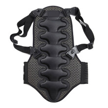Motorcycle Back Protector with Shock Absorption and Adjustable Waistband for Skiing Snowboarding