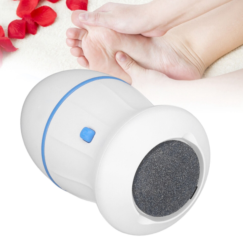 White Electric Callus Remover Foot Grinder With Usb Rechargeable,