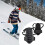 Motorcycle Back Protector with Shock Absorption and Adjustable Waistband for Skiing Snowboarding 4
