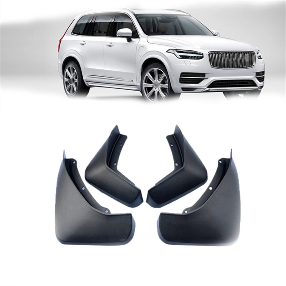 Mud Flaps Front And Rear Splash Guards 4Pcs Durable Rubber Protection For Volvo Xc90 20152019 9347817501469