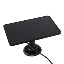 4W 5V Monocrystalline Solar Panel Charger, Waterproof, Portable Outdoor Use