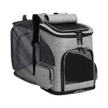 Cat Carrier Portable Pet Travel Bag With Breathable Mesh, Lightweight Foldable Tote, Comfortable Shoulder Strap For Cats