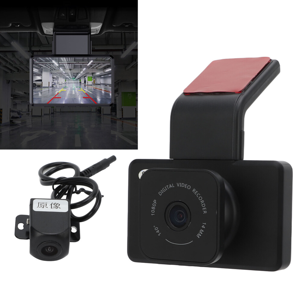 3Inch 1080P Dual Camera Dash Cam With Night Vision, Wifi, 32Gb Max 9361375544492