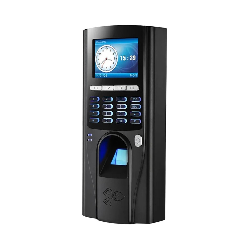 Time Clock - Fingerprint Time Attendance Machine For Small Business Employees, Biometric Access Control, Compact Design 9199774064064