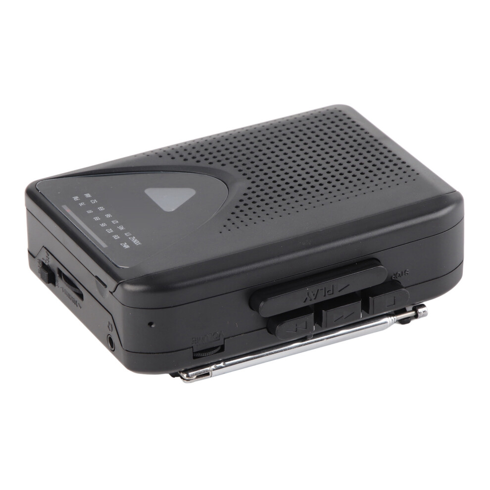 Classic Portable Cassette Player With Am Fm Radio & Stereo Output 4661375546119