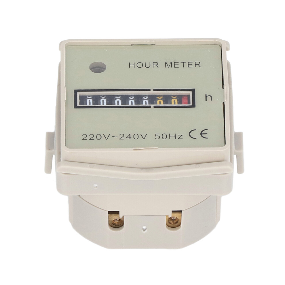 Industrial Electric Hour Counter 0Â99999H59m Timer 220Vâ240V High Precision 4951375545985