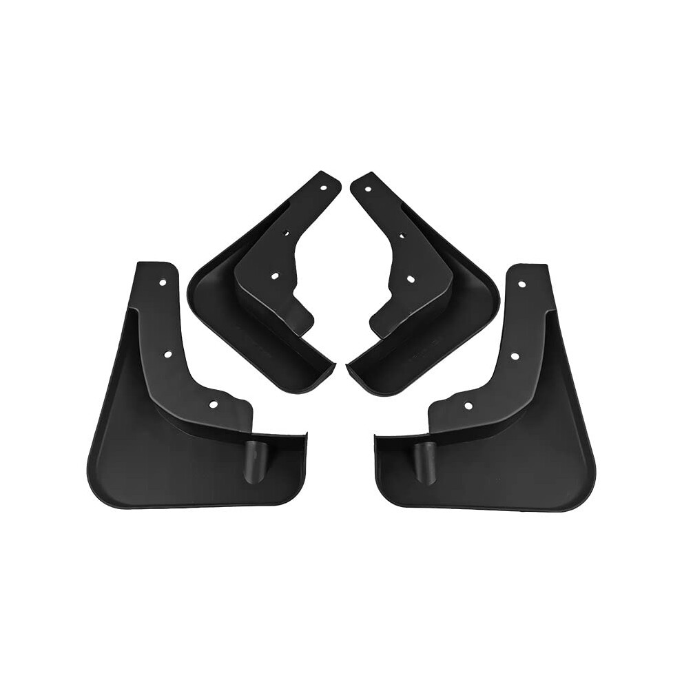 Mud Flaps Splash Guards Enhanced Dirt Protection Weather Resistant For Mitsubishi Outlander 2023 Black 9382693213907