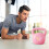 Pink Kettlebell for Full Body Workout and Grip Strength Training with Ergonomic Handle 5