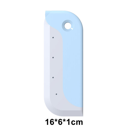 Multi-Purpose Window Squeegee for Glass, Shower, Car, 15.9cm Blue 1