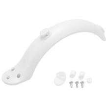 Schutzblech-Kit für Elektroroller, spritzwassergeschütztes Hinterrad mit Lampe, kompatibel mit Xiaomi Mijia M365M365PRO, langlebig und