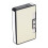 Medium USB Cigarette Case with Lighter, Gold, 150mAh, 10.3x6.6x2.8cm 5