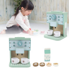 Kaffeekannen-Spielzeug aus Massivholz für Kinder, lustige frühkindliche Bildungs-Simulation