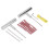 11Pcs Tire Repair Kit with T-Handle String Plug and Tools 6