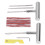 11Pcs Tire Repair Kit with T-Handle String Plug and Tools 10