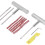 11Pcs Tire Repair Kit with T-Handle String Plug and Tools 4