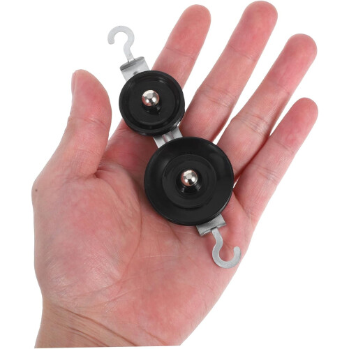 Physics Lab Pulley Set with Dual and Single Blocks for Realistic Student Experiments and Teaching 2