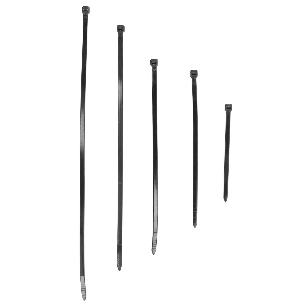 Cable Ties 700Pcs 40Lb Strength Self Locking Hose Zip Tie Kit Black Australian 4151375553441