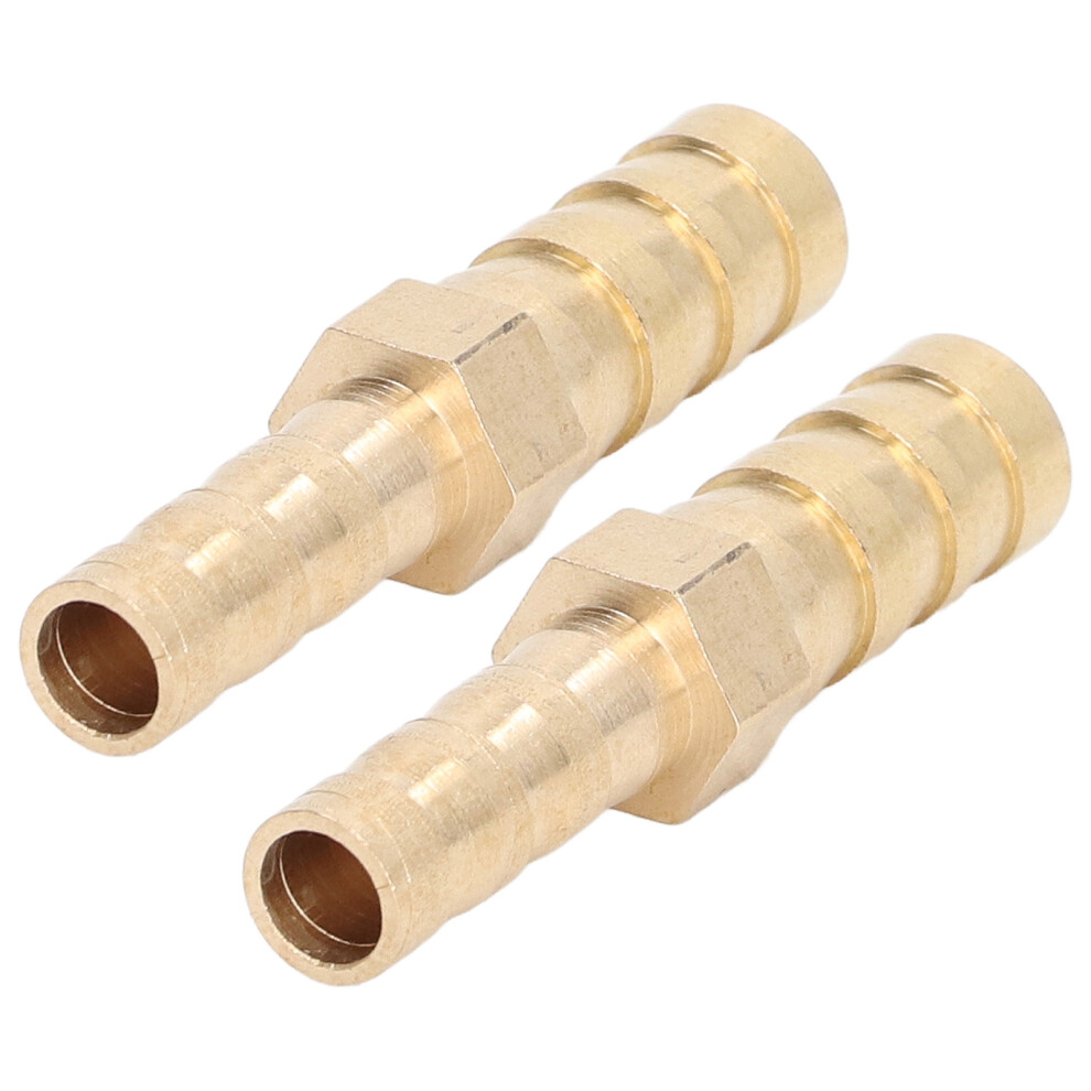 Brass Hose Splicer Reducer 2 Pack 8Mm To 6Mm Barbed Fittings 4301375553624