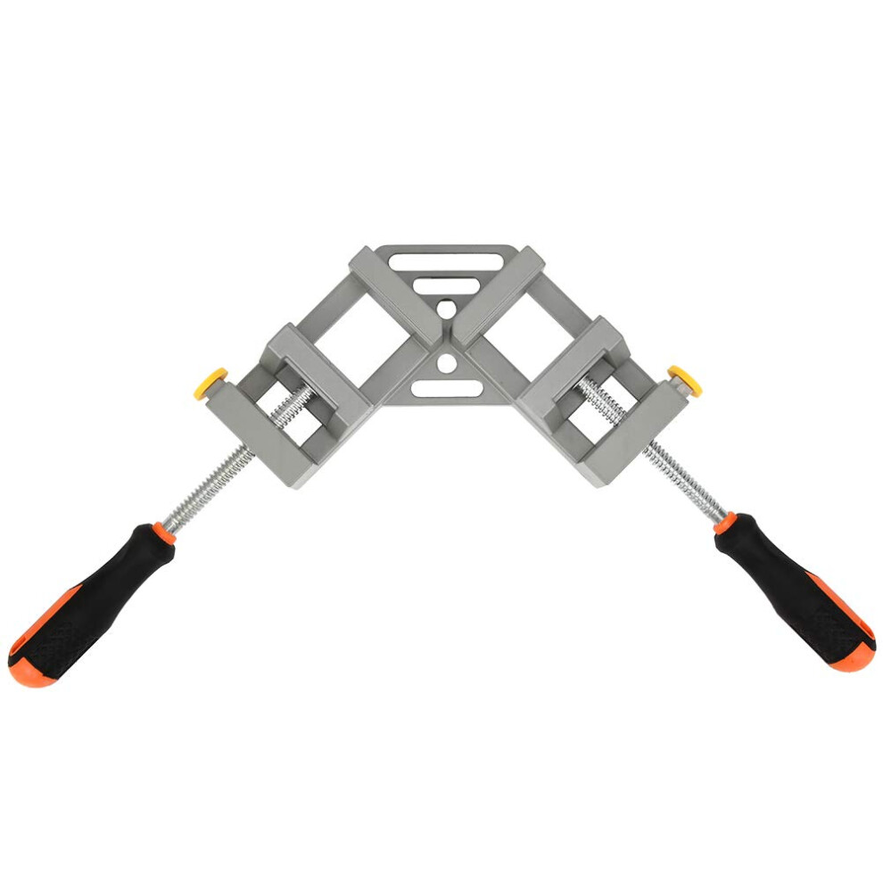Aluminum Alloy Double Handle 90Degree Right Angle Clamp For Woodworking Fixtures, Twohandle Clamp, Fixture Hardware 9187378411995