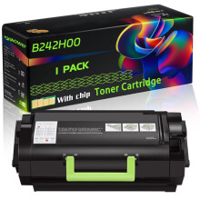 B242H00 Toner Cartridge Compatible With B2442 B2546 B2650 Printers Yield Black