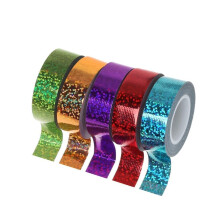 Decorative Washi Tape for Scrapbooking and Gymnastics Hoops, 5m Colorful Three Dot Pattern