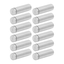 Stainless Steel 12Pcs Wall Mount Screws 19x70mm Advertising Sign Fastener Set