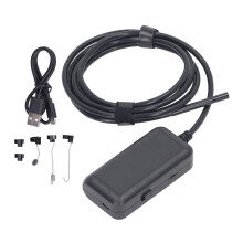 Ceamara Endoscóp Rún HD Le Solas IP67 Soilse LED Inchoigeartaithe Uiscedhíonach Cábla Solúbtha Nasc Éasca Ceamara Nathair Ilúsáideach Ard