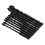 10PCS Masonry Drill Bits Set, 3 Flute Cemented Carbide, Hex Shank 1
