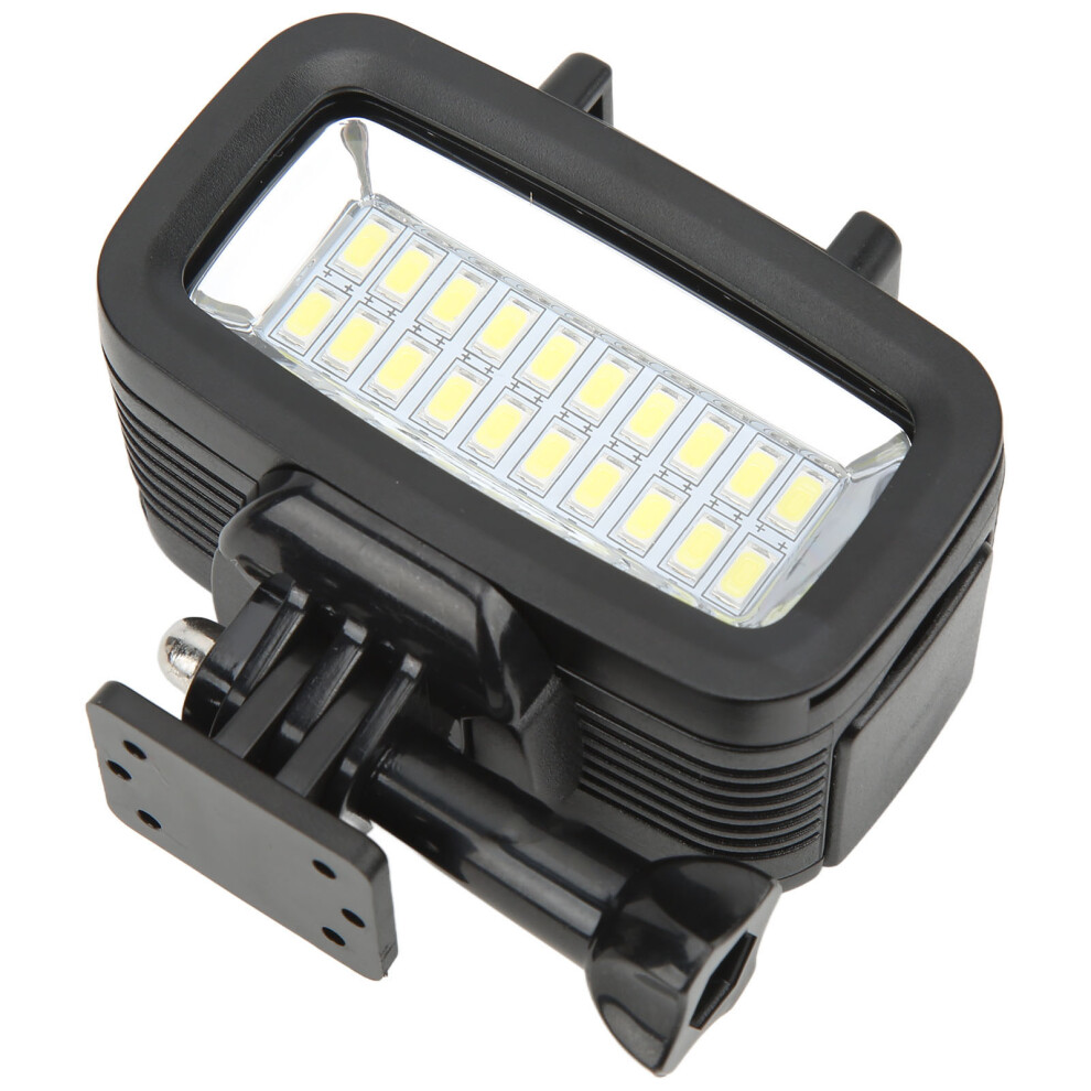 40M Waterproof Underwater Fill Night For Action Cameras, 700Lm Light 4651375557895