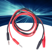 Krokodilklemmen-Testkabel 2000V 20A Silikon Kupfer 104 cm