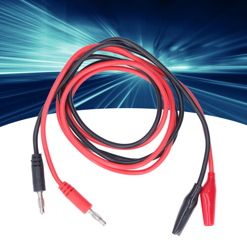 Krokodilklemmen-Testkabel 2000V 20A Silikon Kupfer 104 cm