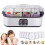 Electric Yogurt Maker with Adjustable Temperature and Timer, 8 Glass Jars, 48Hour Fermentation 1